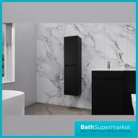 Empire Matt Black Combination L Shape Furniture Pack 1100mm LH & RH – Tall Unit Option