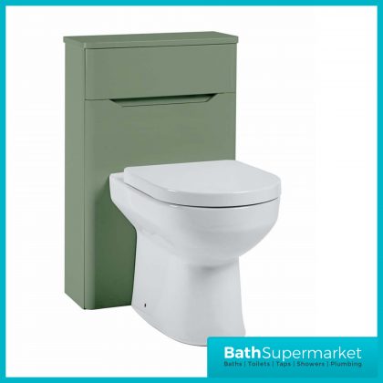 Biella Green Back To Wall WC Toilet Unit 500mm