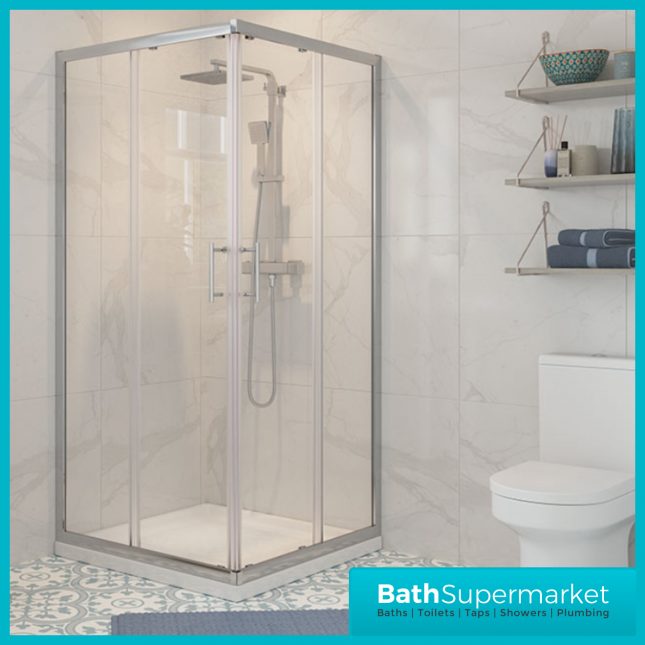 Corner Entry Door Shower Enclosure