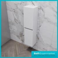Empire White Gloss Combination L Shape Furniture Pack 1100mm LH & RH – Tall Unit Option