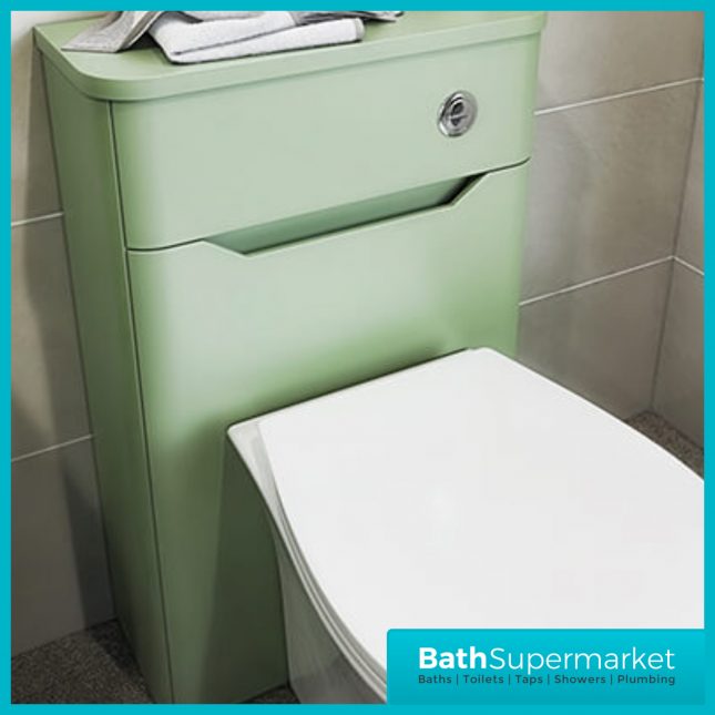 Biella Green Back To Wall WC Toilet Unit 500mm