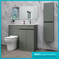 Empire Reed Green Combination L Shape Furniture Pack 1100mm LH & RH – Tall Unit Option