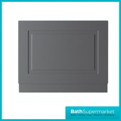 Astley Traditional Matt Grey End Bath Panel 700 - 750 - 800mm