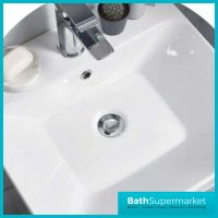 Biella Blue Floor Standing Drawer Vanity Unit & Basin 600mm