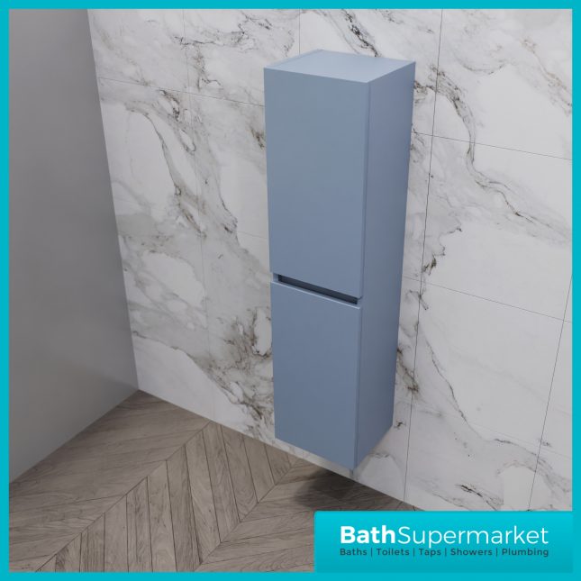 Empire Denim Blue Combination L Shape Furniture Pack 1100mm LH & RH – Tall Unit Option