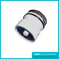 Rak Waterless Urinal Chrome Waste Hygiene System - Image 5