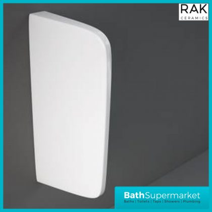 Rak Deluxe Series White Wall Hung Partition Divider Panel For Urinal