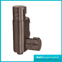 Sognare Brushed Bronze Round Douche Thermostatic Vertical Bar Valve Bidet Shower Handset Spray Kit - Image 2
