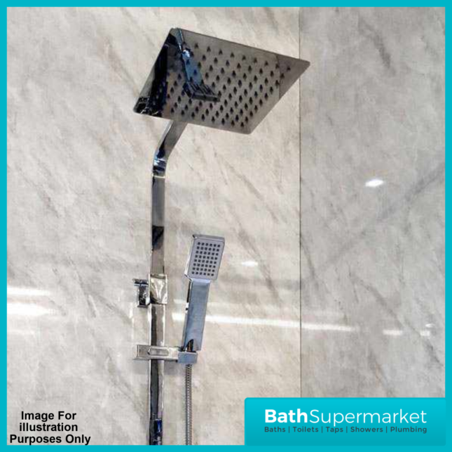 Maxplas Grey Marble 10mm UPVC Wall Panel 1000mm x 2440mm