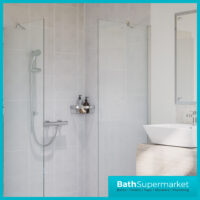 Bristan Frenzy Chrome Thermostatic Bar Shower With Multi Function Handset Kit