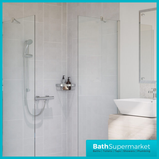 Bristan Frenzy Chrome Thermostatic Bar Shower With Multi Function Handset Kit