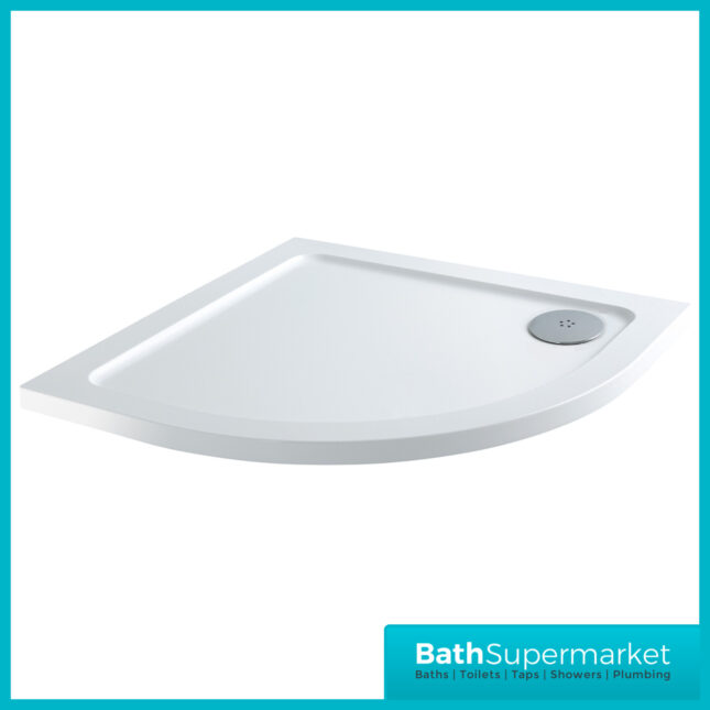 Sognare Shires Low Profile Quadrant Shower Tray 800mm x 800mm