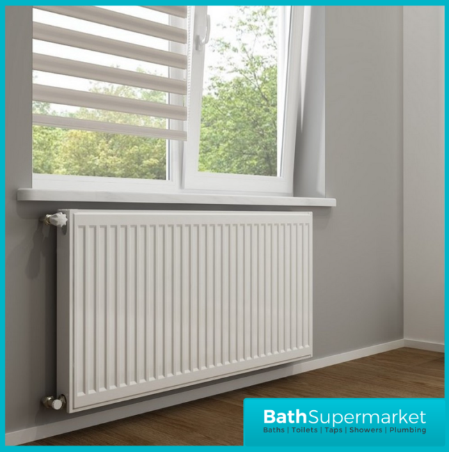 Kartell K-Rad Type 11 Compact Single Panel Convector Radiator 500mm Height – Various Width Sizes