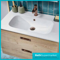 Fluted Koko Brushed Bronze Deck Mounted Mono Basin Mixer Tap