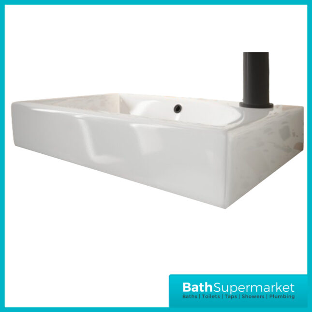 Sognare Amour Matt Black Freestanding Cloakroom Storage Cabinet Floor Mounted Unit & Basin 450mm With Handle Colour Choice