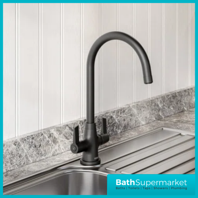 Bristan Echo Brushed Brass Easyfit Mono Kitchen Mixer Tap
