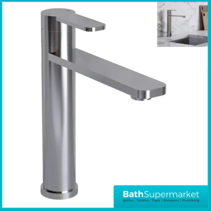 Ellsi Luxus Chrome Top Single Lever Kitchen Sink Mono Mixer Tap