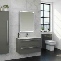 Kartell Optima LED Mirror With Bluetooth Speaker 500mm x 700mm - Image 5
