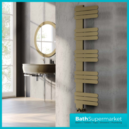 K Rad Manitoba Matt Bronze Towel Rail Radiator 450mm Width x Various Heights