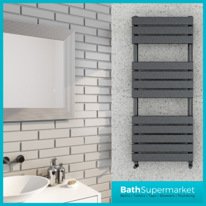 Sunlight Malibu Designer Panel Radiator Anthracite 500mm Width x Various Heights