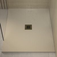 Kartell K-Vit Naturals Brushed Brass Colour Match Square Shower Waste Cover Grid - Image 7