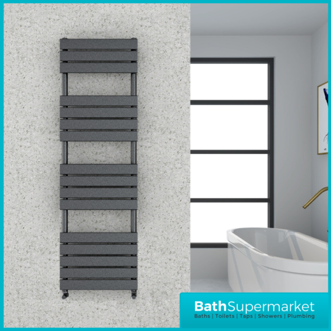 Sunlight Malibu Designer Panel Radiator Anthracite 500mm Width x Various Heights