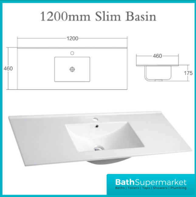 WaterGuard Rio Waterproof Cloud Grey Floor Standing Single Basin Vanity Unit 1200mm
