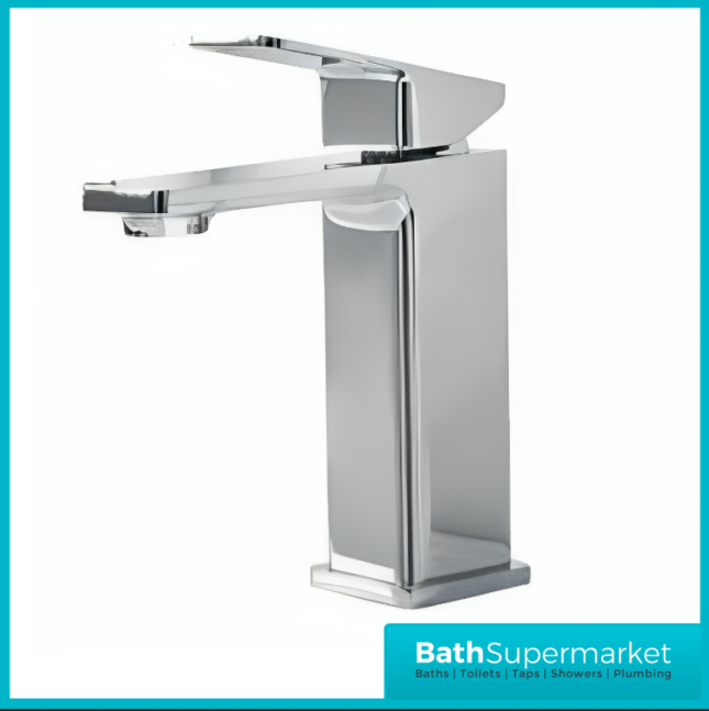 Kartell K-Vit Fine Polished Chrome Mono Basin Mixer Tap