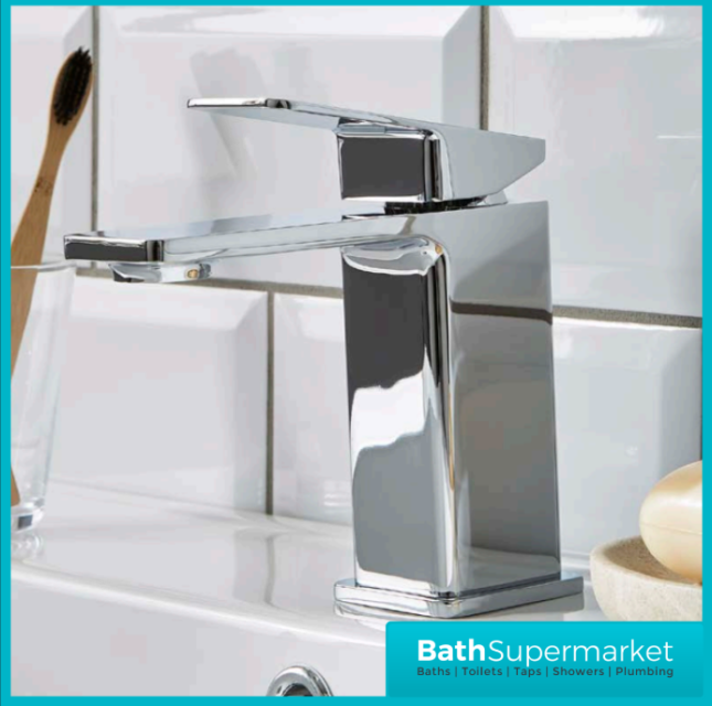 Kartell K-Vit Fine Polished Chrome Mono Basin Mixer Tap