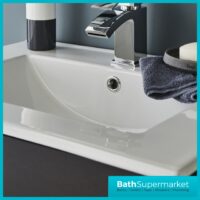 Kartell Purity Nero Matt Black Wall Hung Drawer Basin Unit 600mm With Handles