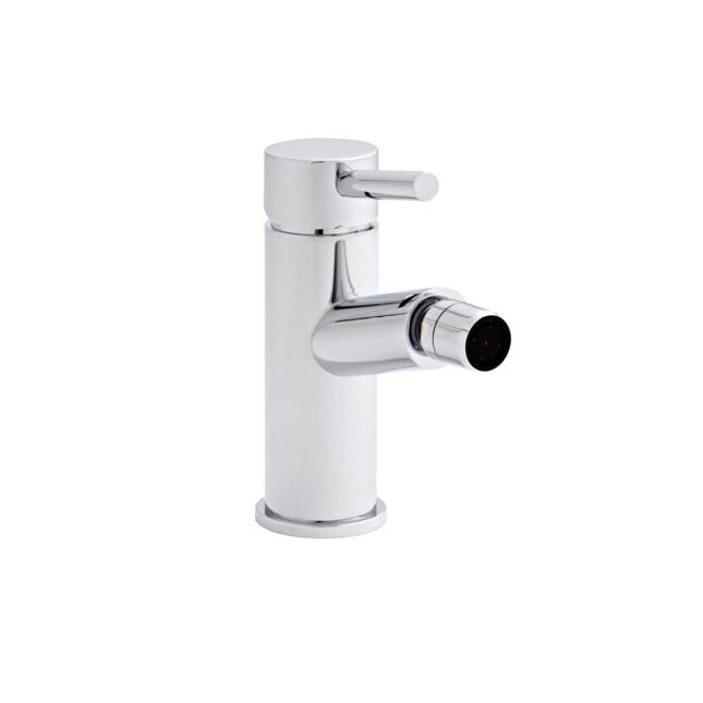 Kartell KVIT Plan Chrome Mono Lever Handle Bidet Mixer Tap - Image 5