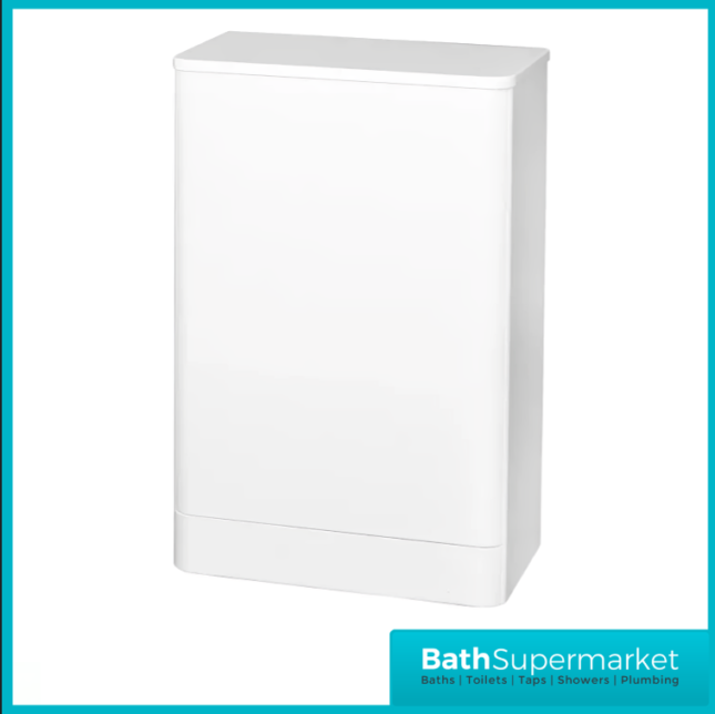 Kartell K-Vit Gloss White Back To Wall WC Toilet Unit 500mm Wide