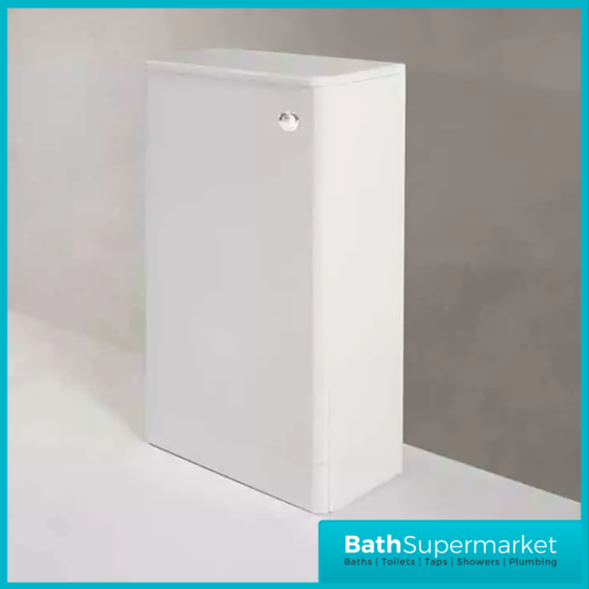 Kartell K-Vit Gloss White Back To Wall WC Toilet Unit 500mm Wide