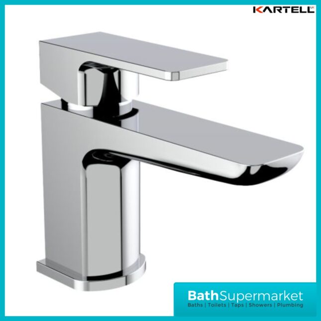 Kartell K-Vit Kolt Polished Chrome Mini Mono Basin Mixer Tap