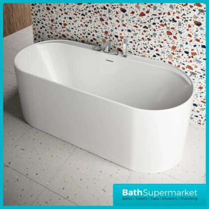 Sognare Tutto Modern White Double Ended Freestanding Bath