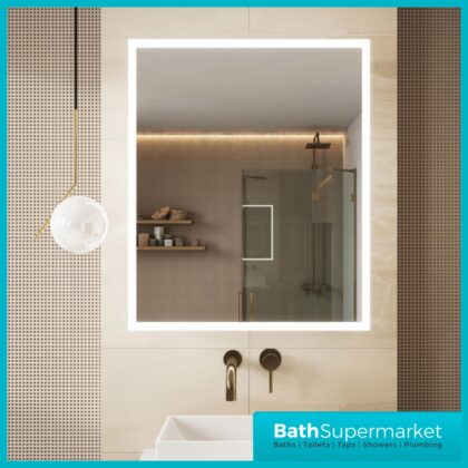 Sognare Prospr LED Single Cabinet Door Bluetooth Mirror 500mm & 600mm x 700mm