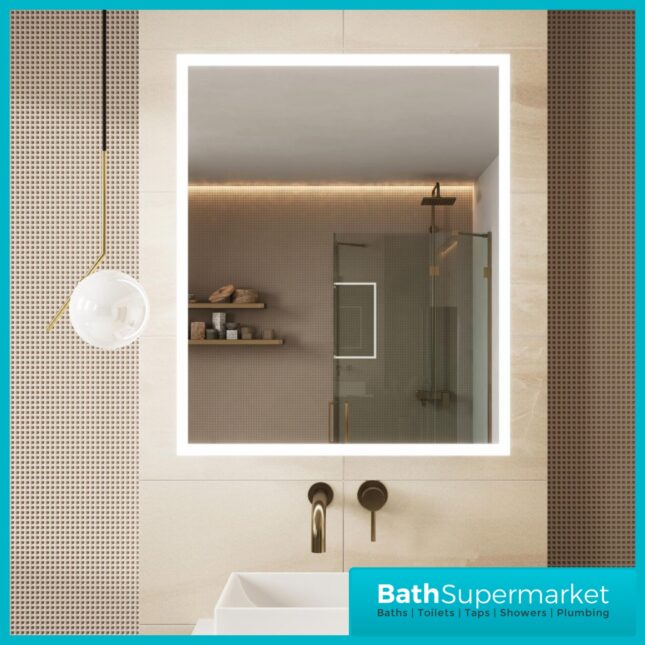 Sognare Prospr LED Single Cabinet Door Bluetooth Mirror 500mm & 600mm x 700mm