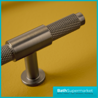 Sognare Knurled Textured Furniture T-Bar Handle Various Colours 95mm