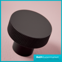 Sognare Knurled Textured Round Furniture Handle Various Colours 42.5mm