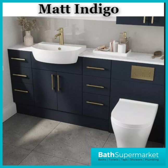 Caralina Matt Indigo Fitted Furniture Range-Create Your Own Size