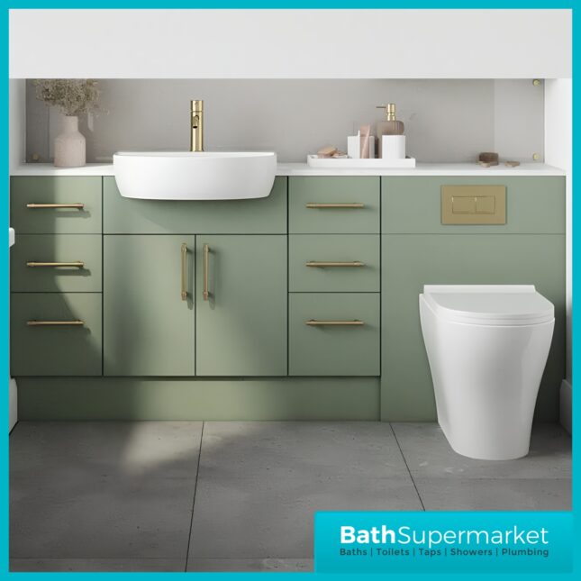 Caralina Forest Green Fitted Furniture Range-Create Your Own Size