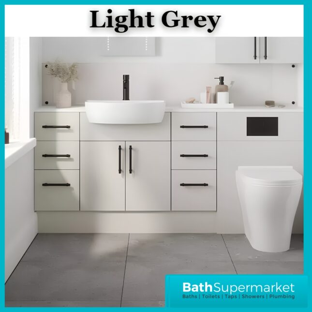 Caralina Light Greey Fitted Furniture Range-Create Your Own Size