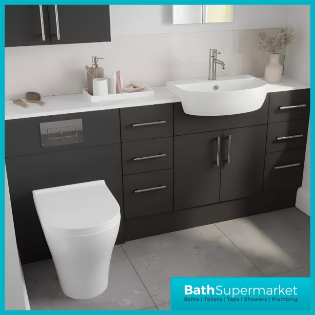 Caralina Dark Grey Fitted Furniture Range-Create Your Own Size