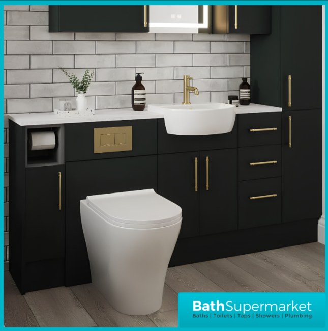 Caralina Matt Black Fitted Furniture Range-Create Your Own Size