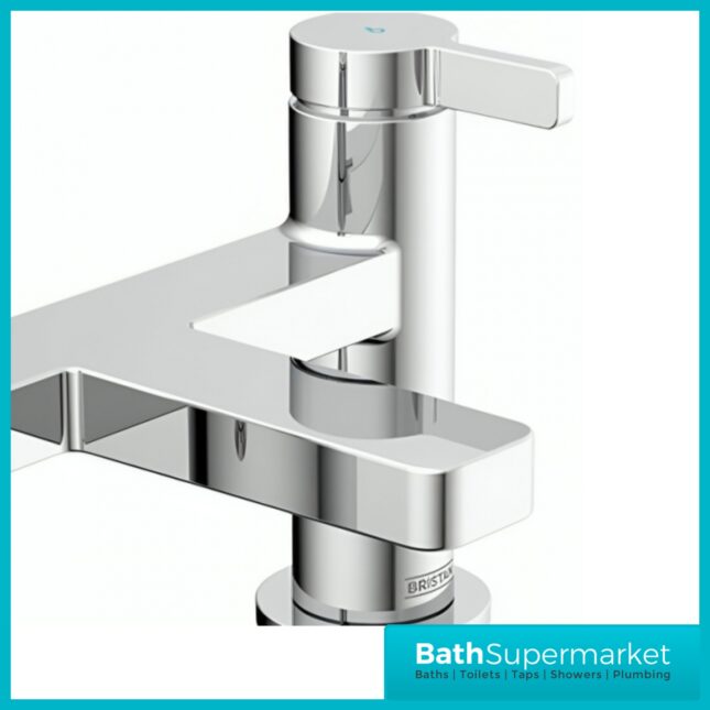 Bristan Elevar Luminance Chrome Deck Mounted Bath Filler Tap