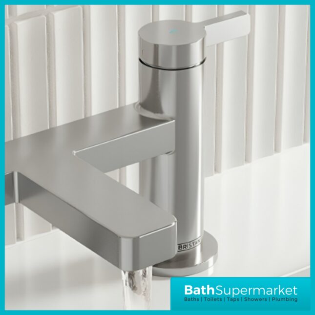 Bristan Elevar Luminance Chrome Deck Mounted Bath Filler Tap