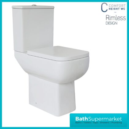 Sognare Choices Comfort Pan & Soft Close Seat