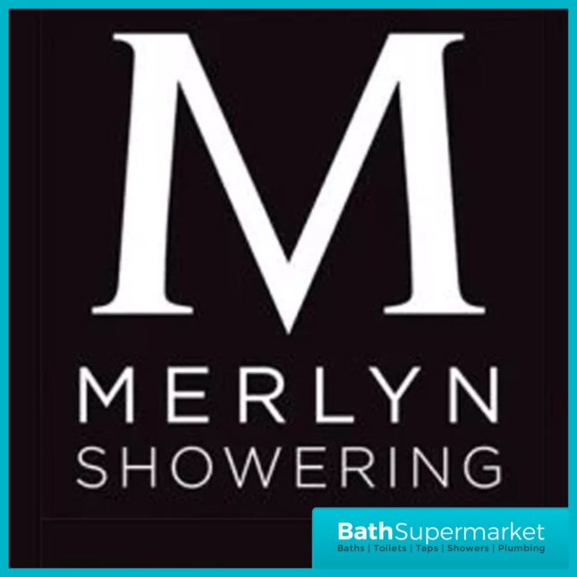 Merlyn Chrome 8mm Wetroom Clear Glass Screen Shower Panel & Accessories Pack
