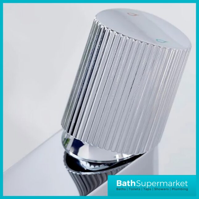 Bristan Liso Luminance Chrome Mono Basin Mixer Tap With Clicker Waste