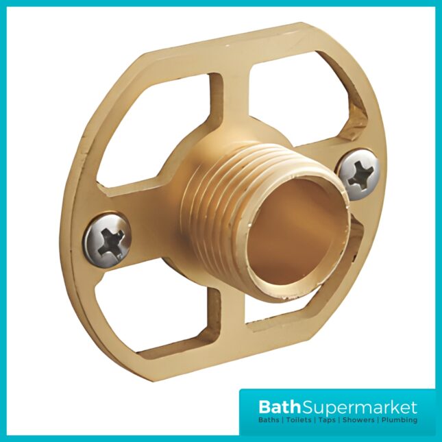 Highlife Bathrooms Square Matt Black Shower Fixing Brackets Kit